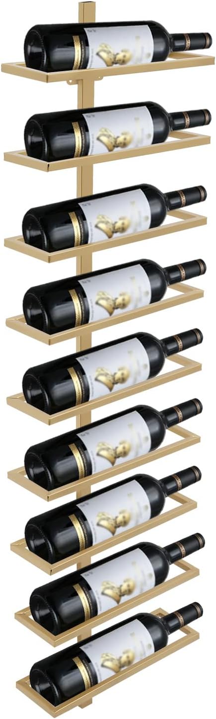 12 Bottles Wall Mounted Wine Rack